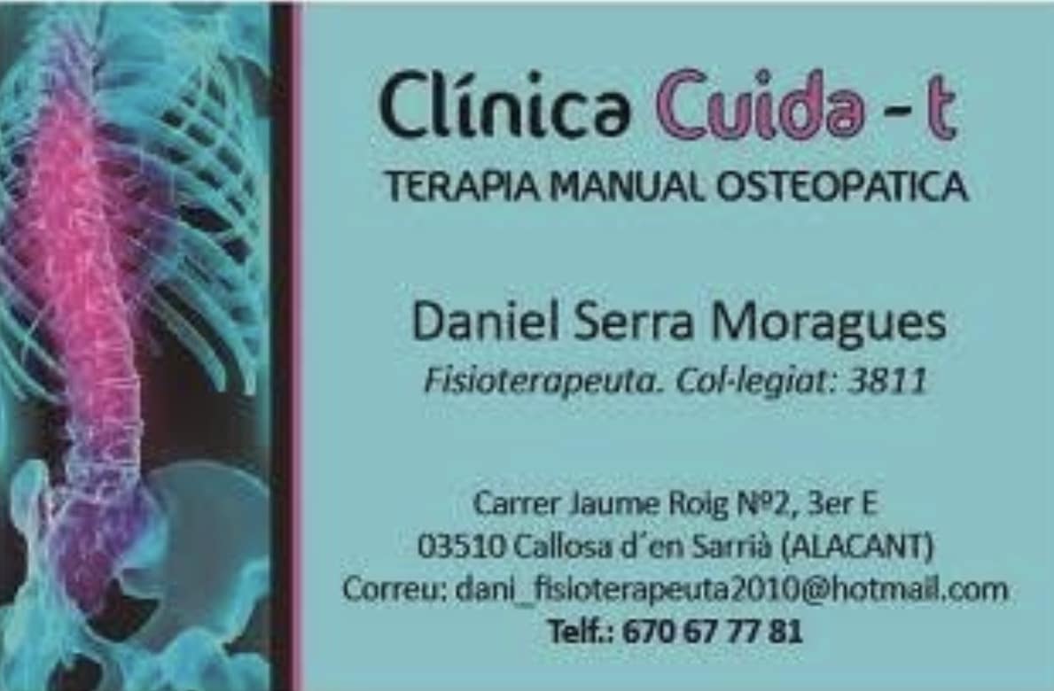 Centre de fisioterapia i osteópatia “Cuida’t”